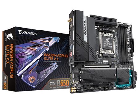 Gigabyte B650M AORUS ELITE AX (AM5) Motherboard on Sale