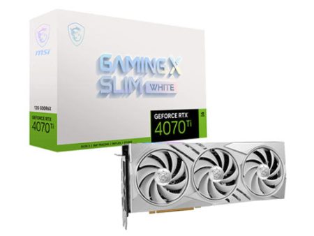 MSI RTX 4070 Ti Gaming X Slim White 12G 912-V513-425 Graphics Card Sale