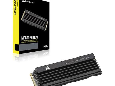 Corsair MP600 PRO LPX 1TB GEN4 PCIE M.2 SSD Compatible with PS5 CSSD-F1000GBMP600PLP Supply