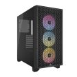 Corsair 3000D RGB Airflow TG ATX Midtower Case ( Black CC-9011255-WW - White CC-9011256-WW ) Hot on Sale