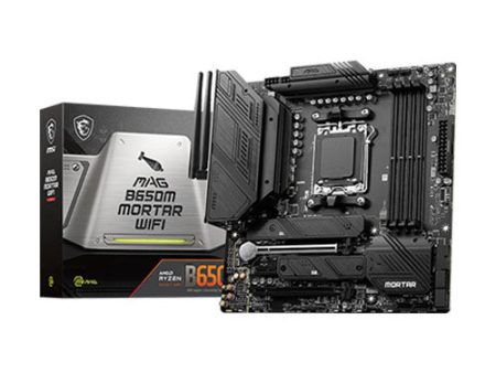 MSI MAG B650M MORTAR WIFI DDR5 (AM5) Motherboard Sale