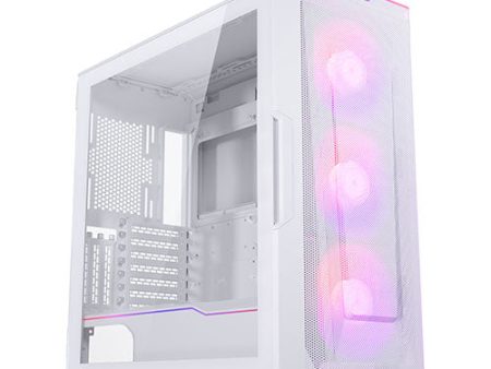 Phanteks Eclipse G500A AIR DRGB White Case w  3x140mm Fan PH-EC500GA_DMW01A Online