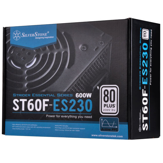 Silverstone SST-ST60F-ES230 600watts 80+ White Power Supply on Sale