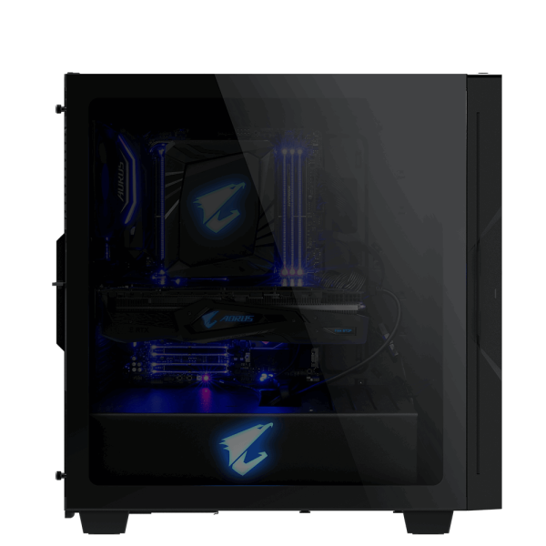 Gigabyte Aorus C300 Glass TG Mid Tower Case GP-AC300G Online Sale