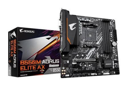 Gigabyte B550M AORUS ELITE AX (AM4) Motherboard Discount