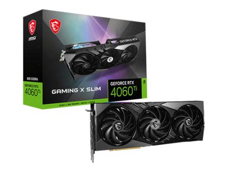 MSI RTX 4060 Ti Gaming X SLIM 8GB Graphics Card Supply