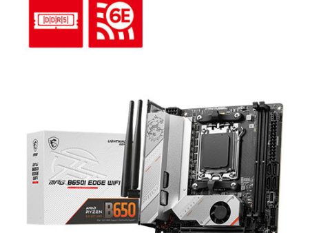 MSI MPG B650I Edge WiFi DDR5 Mini-ITX AM5 Motherboard Sale