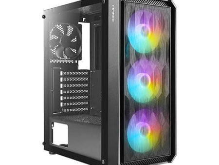 Antec NX292 Black Mesh TG ATX Case w  3*120mm + 1*120mm Fan Cheap