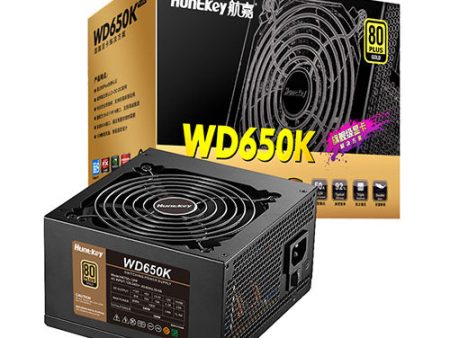 Huntkey WD650K GOLD 650W 80+ Non Modular Power Supply Online now