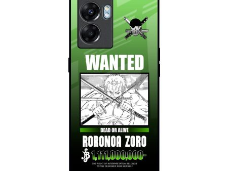 Zoro Wanted Glass Case for Oppo K10 5G Fashion