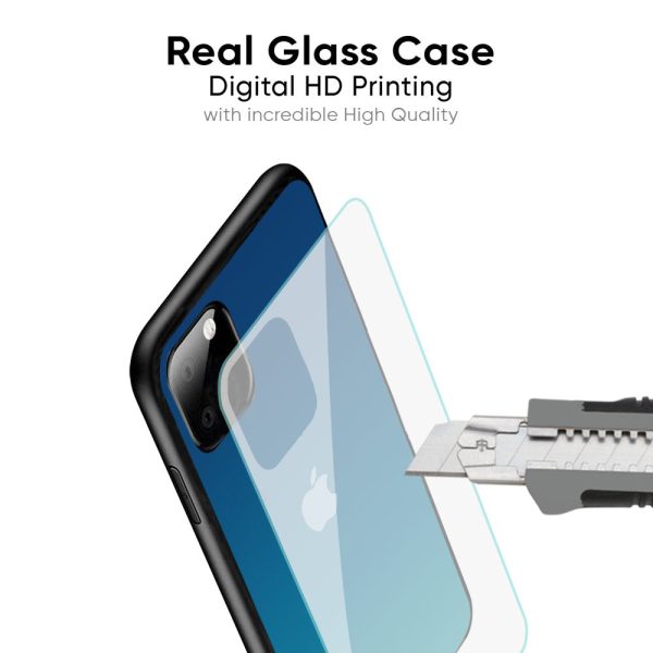 Celestial Blue Glass Case For iPhone 14 Hot on Sale