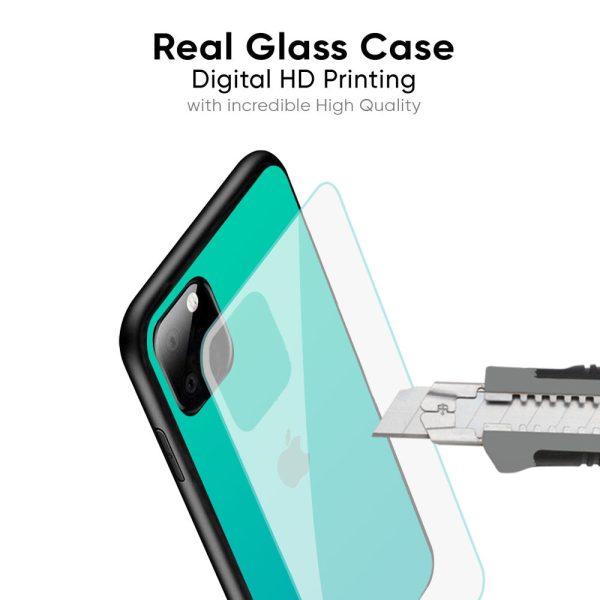 Cuba Blue Glass Case For iPhone 14 Cheap