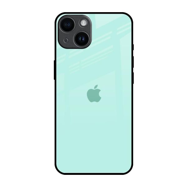 Teal Glass Case for iPhone 14 Online now