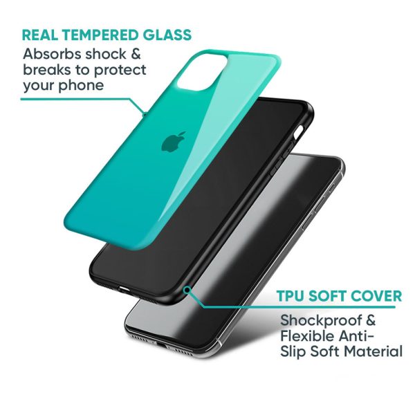 Cuba Blue Glass Case For iPhone 14 Cheap