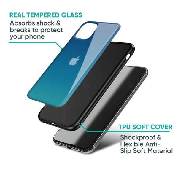 Celestial Blue Glass Case For iPhone 14 Hot on Sale