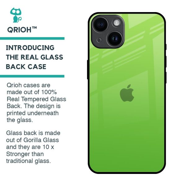 Paradise Green Glass Case For iPhone 14 on Sale