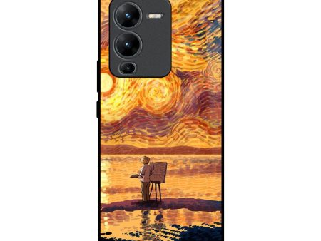 Sunset Vincent Glass Case for Vivo V25 Pro on Sale