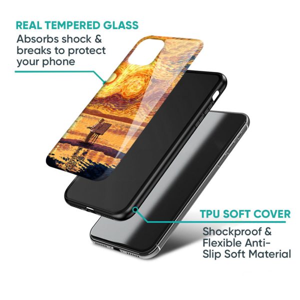 Sunset Vincent Glass Case for Vivo V25 Pro on Sale