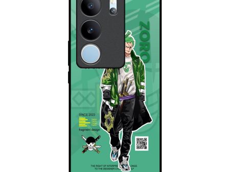 Zoro Bape Glass Case for Vivo V29 Pro 5G Cheap