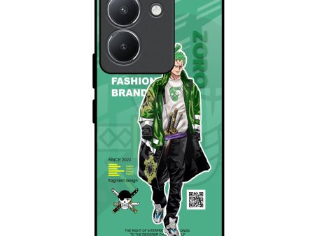 Zoro Bape Glass Case for Vivo Y36 Fashion