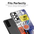 Smile for Camera Glass Case for Vivo T1 5G Fashion