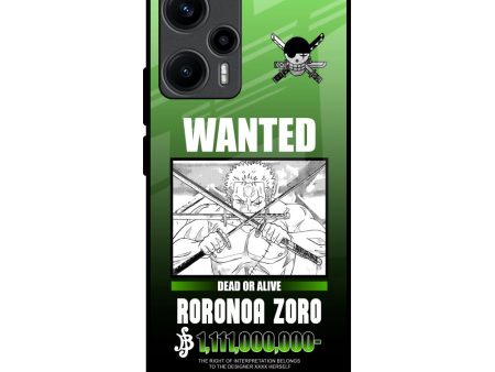 Zoro Wanted Glass Case for Poco F5 5G Discount